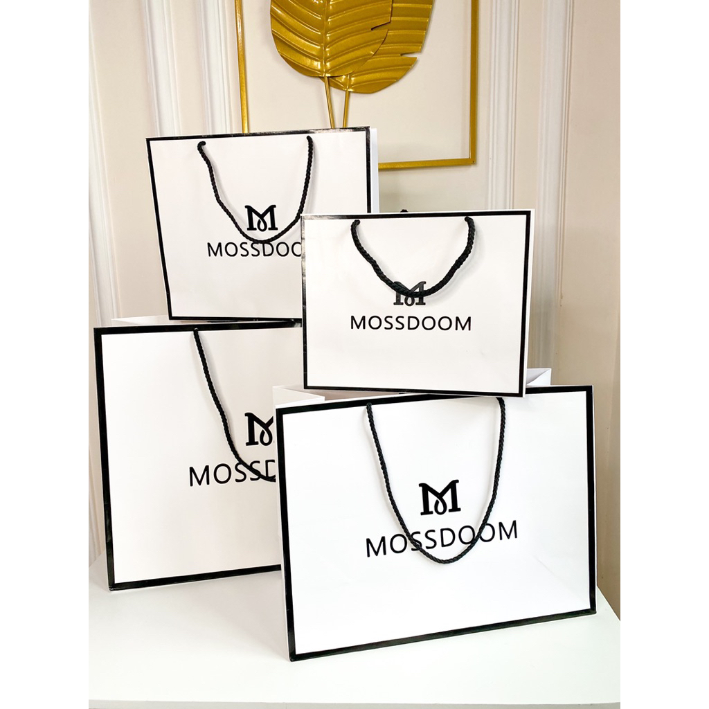 LOKAL Paperbag Mossdoom Gift Box Paper Bag Local Bag for Girls