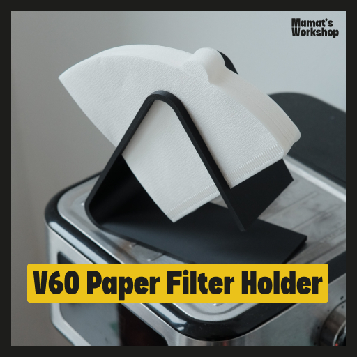 ที่ใส่กระดาษกรอง V60 – ชั้นวางกระดาษกรอง V60 (ฟู้ดเกรด)