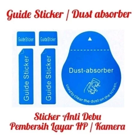 สติ๊กเกอร์ทำความสะอาดหน้าจอ HP LAYER DUST ABSORBER สำหรับมือถือและกล้อง