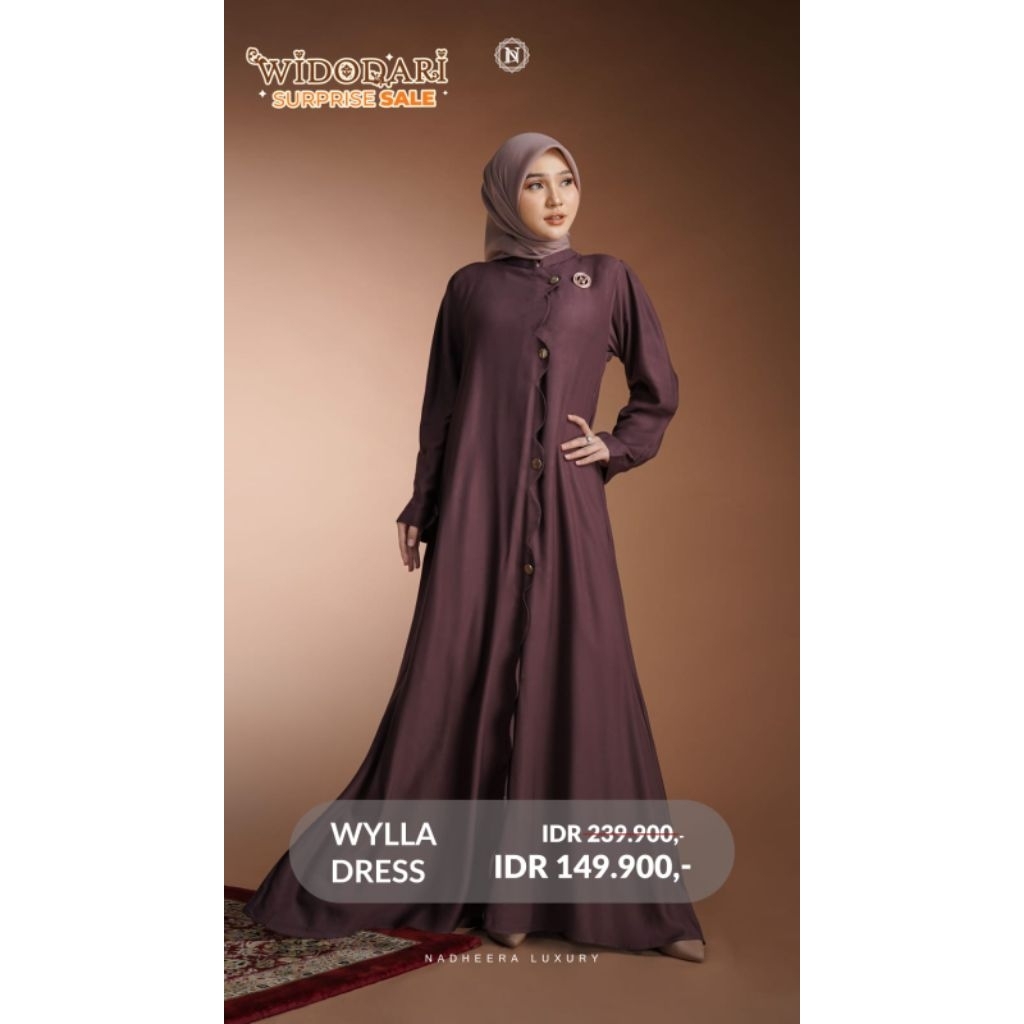 WYLLA MIDI & DRESS BY NADHEERA LUXURY