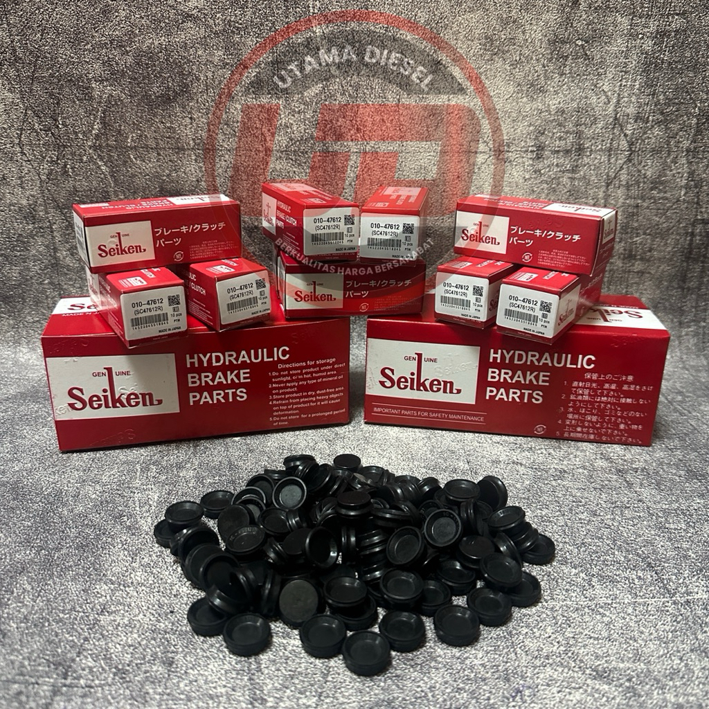 ยางเบรคหลังสําหรับ Kijang 3K KF10/Ford Laser Size 11/16, Cup, Seiken Japan ยี่ห้อ, 10 ชิ้น (SC47612)