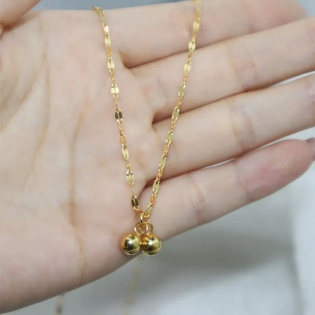 สร้อยคอ TWO BOBA TITANIUM CHILDRENS