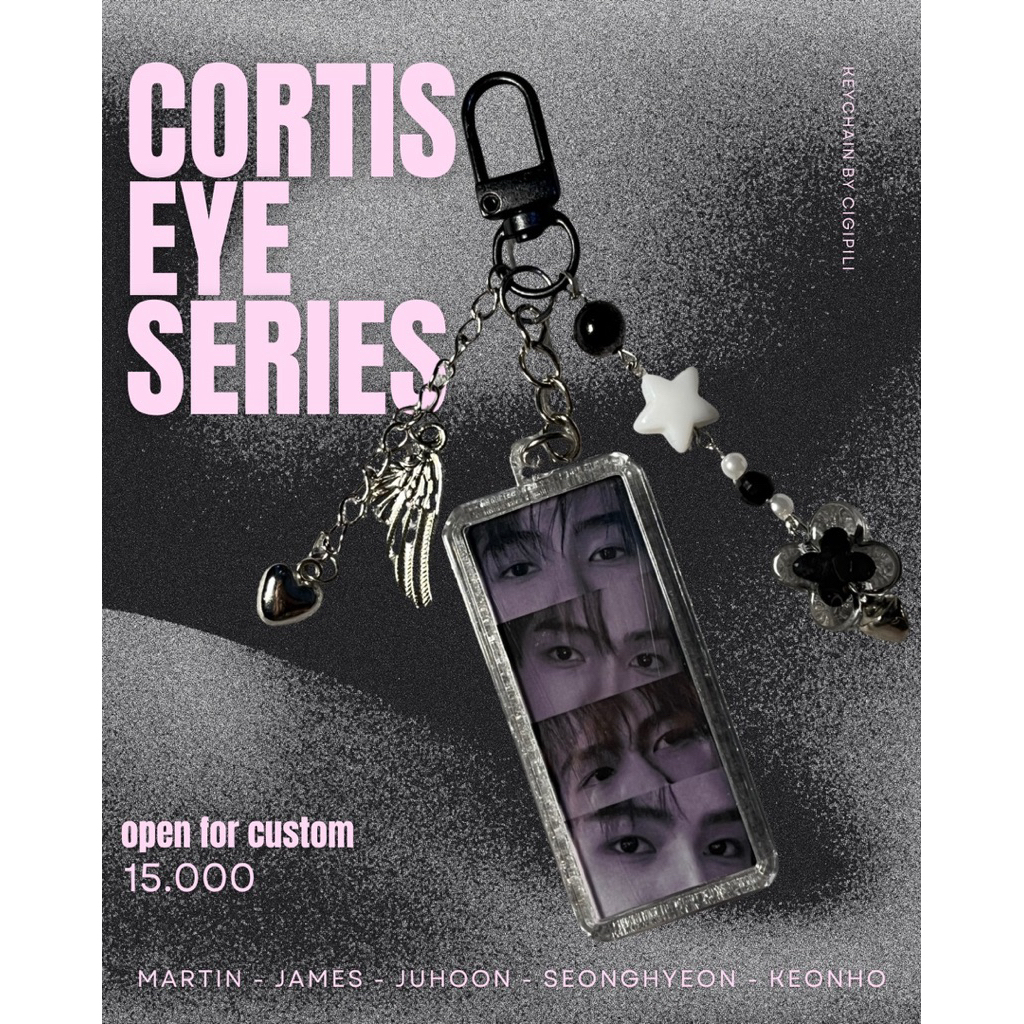 CORTIS - พวงกุญแจ EYE SERIES