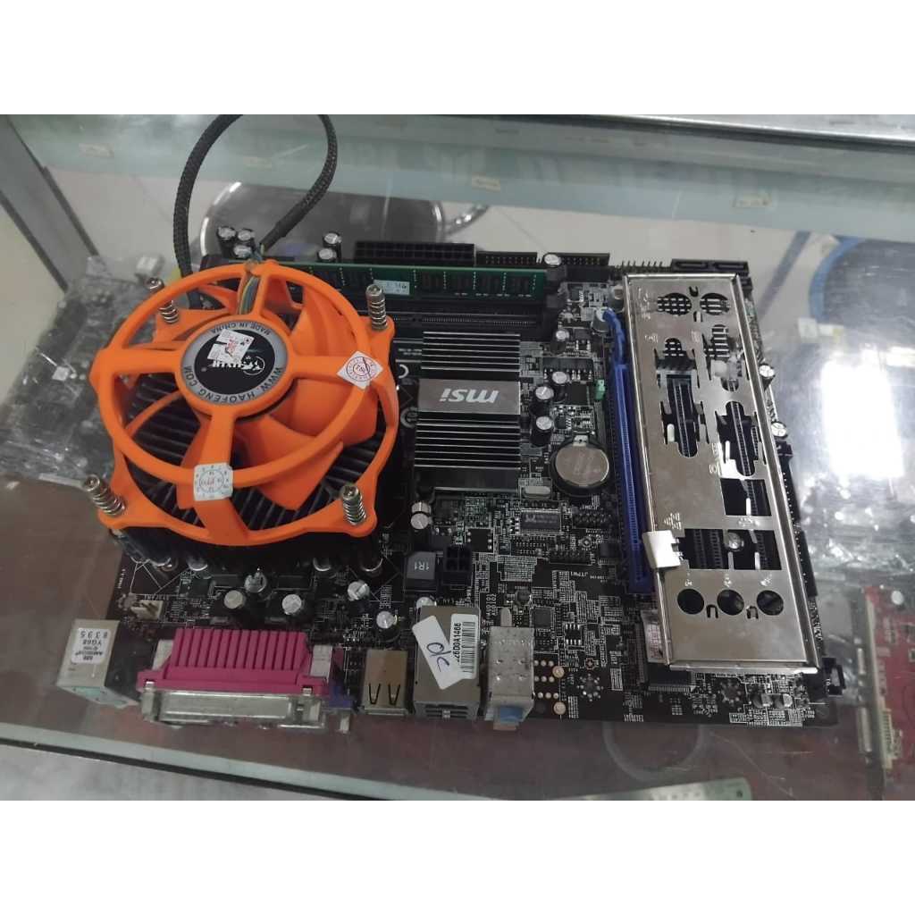 MB G41 DDR3, C2Q 8400, FAN, 4GB RAM PACKAGE