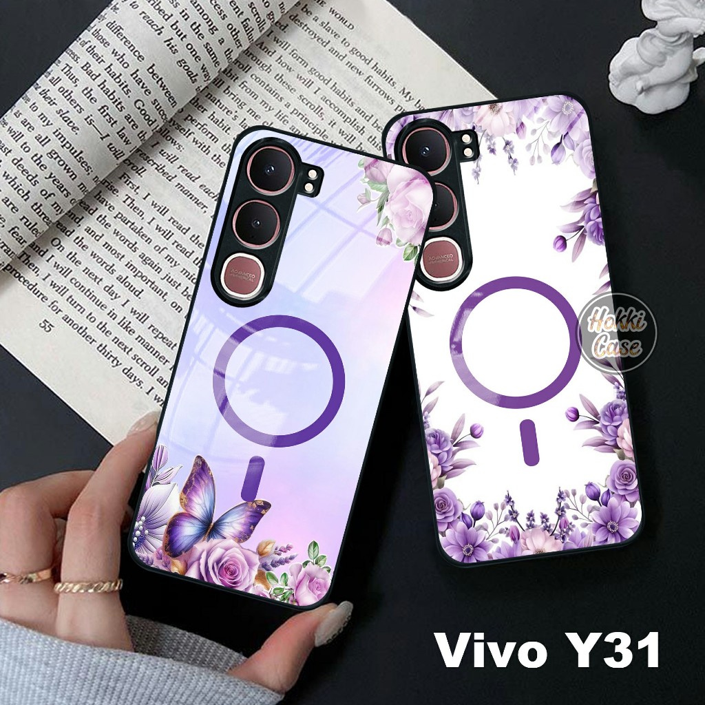 เคส Vivo Y31 - เคส Vivo Y31 Glass Softcase - เคสสําหรับ Vivo Y31 - Vivo Y31 Silicone - เคส Y31 - เคส