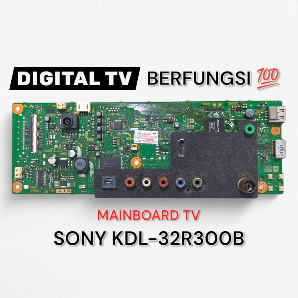 MESIN MB TV SONY KDL-32R300B - ทีวีเมนบอร์ด SONY KDL-32R300B - MACHINE TV SONY KDL-32R300B - SONY 32