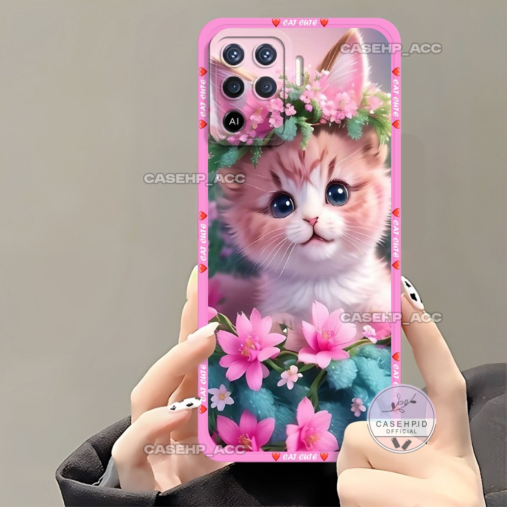 Softcase HP OPPO RENO 5F ปลอกซิลิโคน Procamera ฝาหลังยืดหยุ่น Handphone CaseHP OPPO CH_32
