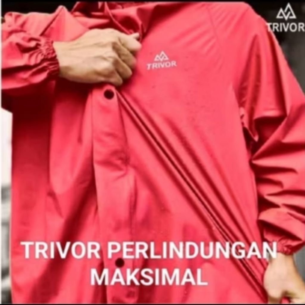 TRIVOR RAINCOAT SET PANTS HODIE STYLE STRONG WATERPROOF