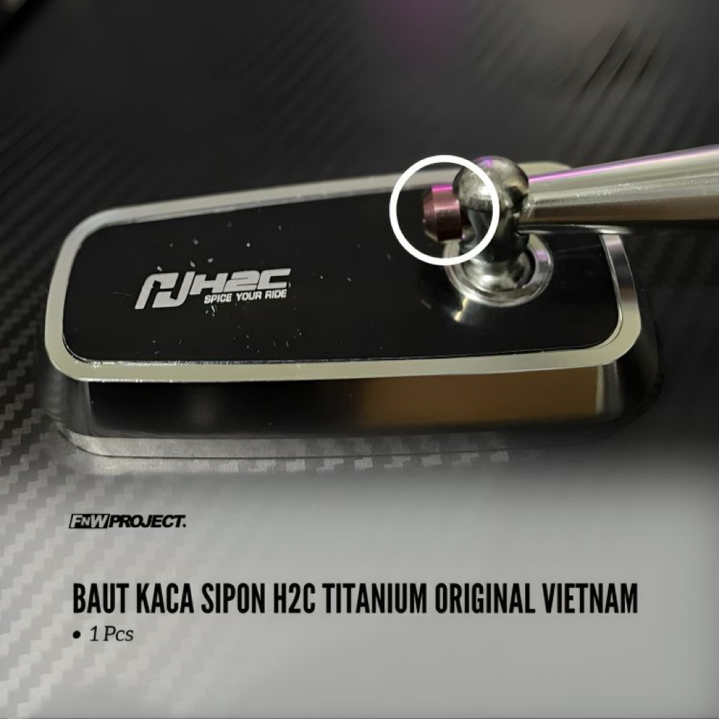 SIPON H2C TITANIUM GLASS BOLT ต้นฉบับ VIETNAM