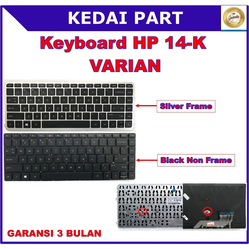 HP ENVY 14-K 14-K074CA 14-K153CA 14-K010US 14-K020US คีย์บอร์ด 727503-DB1 727503-001 SG-62810-XUA PK