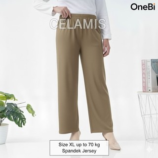 Celamis Celana Dalaman Gamis up to 70 kg size L XL spandek Jersey