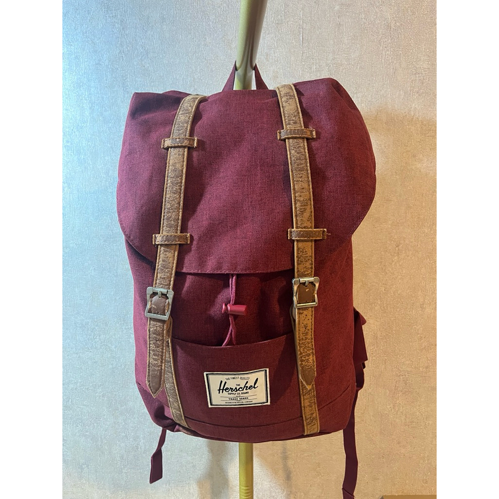 Herschel Backpack Bag Maroon Good Laptop Backpack