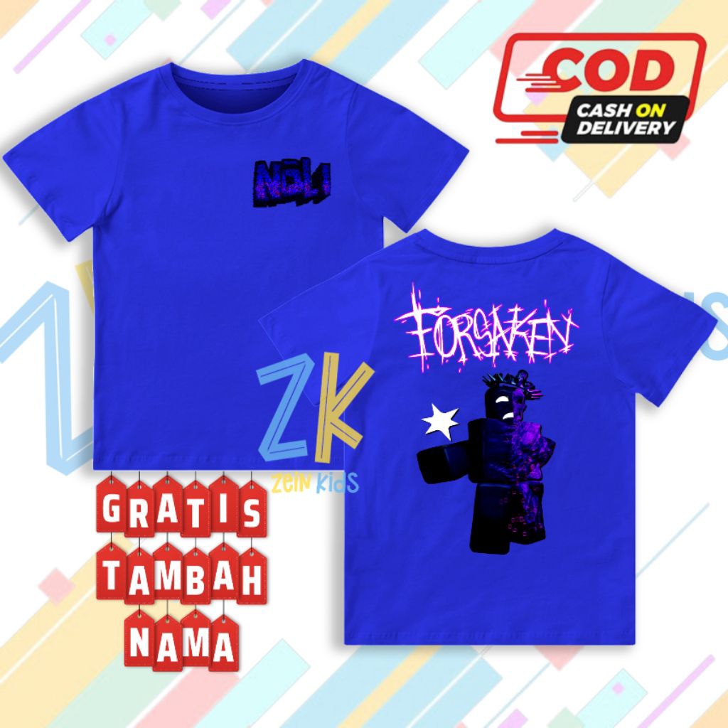 เสื้อผ้าเด็ก Forsaken Noli - เสื้อยืดเด็ก Forsaken Noli