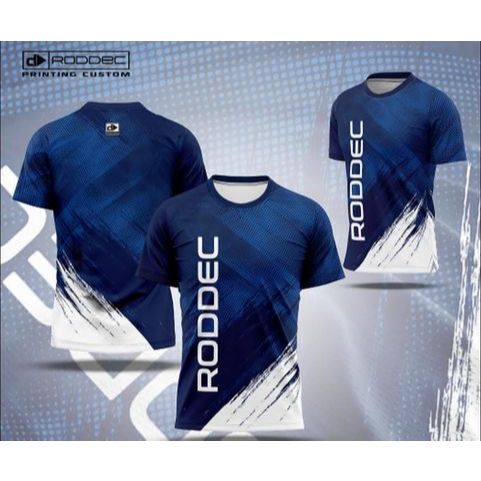 RODDEC RUNNING BW BRUSH - เสื้อวิ่งแห้งเร็วสําหรับผู้ชายเสื้อฝึกซ้อมแบดมินตัน Padel Jersey J48