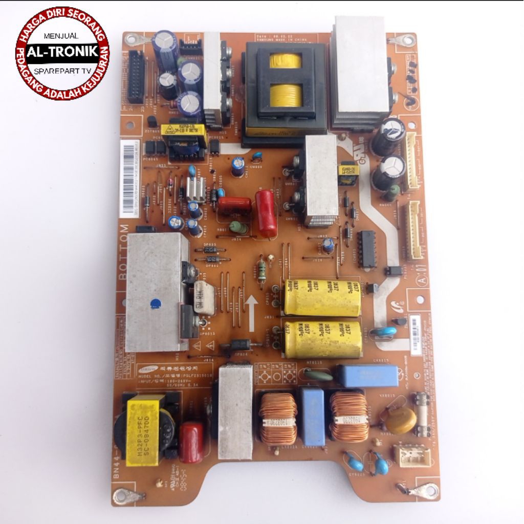 SAMSUNG 37 INCH LCD TV POWER SUPPLY รุ่น LA37A450C1 โมดูล PSU REGULATOR POWER SUPLAY LA 37A450C1 37A