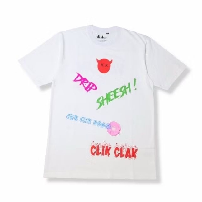 BLISKE TSHIRT - เสื้อยืด BAEMON UNISEX สําหรับผู้ชายและผู้หญิง