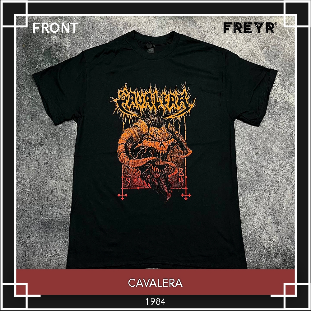 เสื้อยืดวง Cavalera - 1984 ของแท้