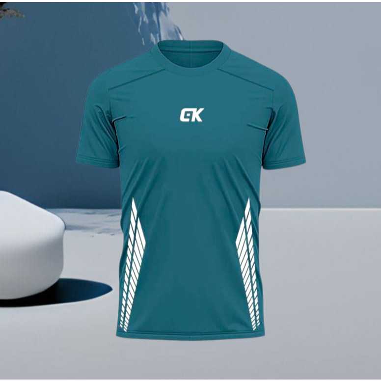 ใหม่ล่าสุดผู้ชายและผู้หญิงกีฬา SLIM FIT GYM SHIRTS SHORT-SLEEVED FITNESS SHIRTS PLAIN SPORTS SHIRTS 