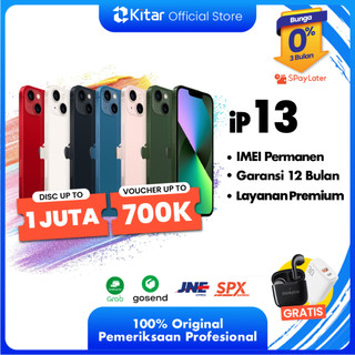 iPhone 13 ex iBox Beacukai IMEI Permanen Garansi 12 Bln 100% Original Second IP Fullset