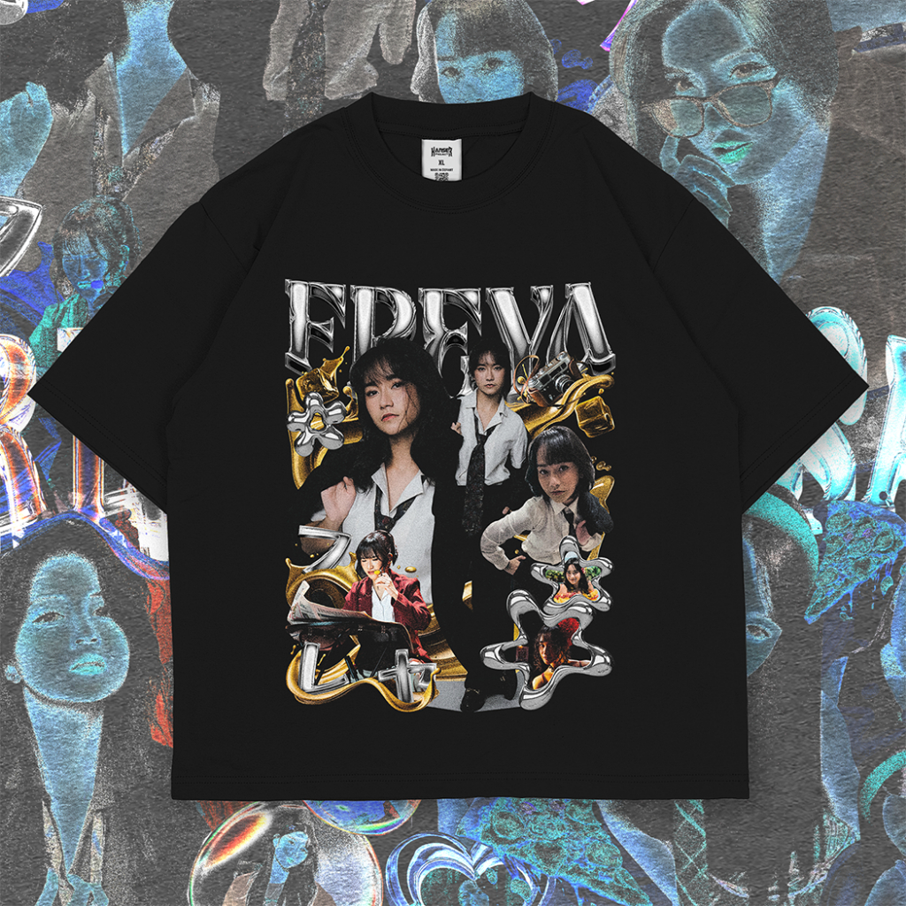 FREYA JKT48 Heritage Member Series เสื้อยืด Boxy ขนาดใหญ่