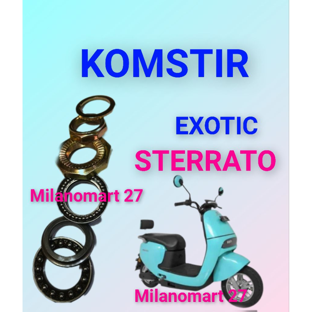 Exotic sterrato kones ชุดหูฟัง kom Fork มอเตอร์ไฟฟ้า Exotic sterato