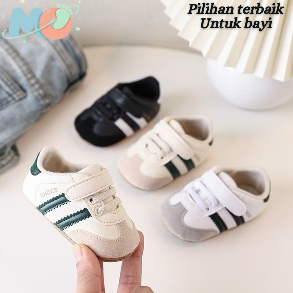 MBO Baby Prewalker รองเท้า SAMBA 1 3 6 9 12 เดือน 1 ปีเด็กทารกเด็กหญิงล่าสุดราคาถูกชายหญิงรองเท้า