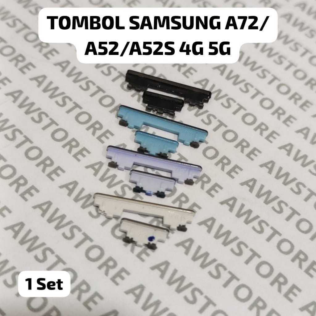 TOMBOL Samsung A72 5G A52 5G A52S On Off Volume Button Samsung Galaxy A72 5G A52 5G A52S Samsung A72