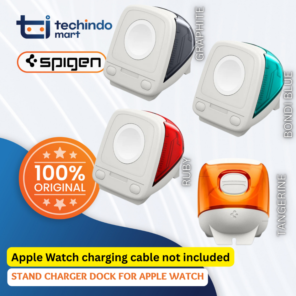 Spigen Stand Charger Dock สําหรับ Apple Watch Spigen Classic C1 สําหรับเครื่องชาร์จไร้สายสําหรับ iWa