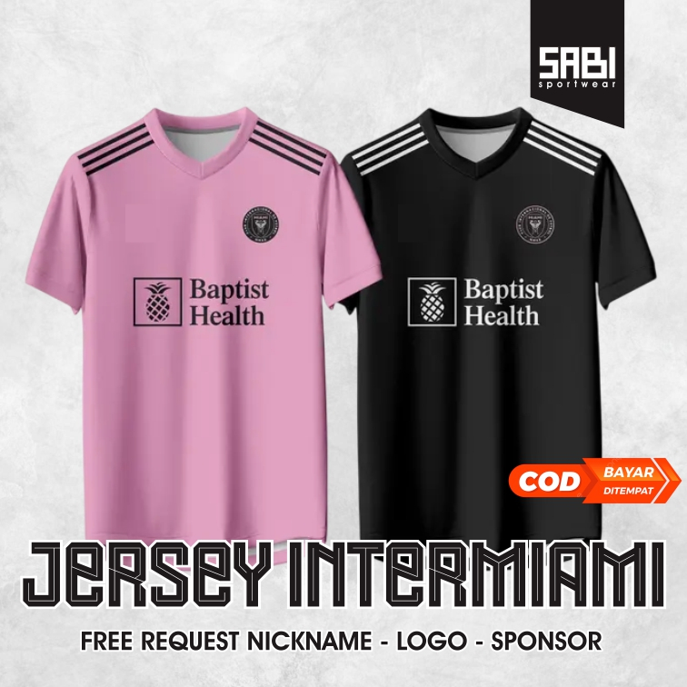 เสื้อแข่ง Inter Miami Academy หมายเลขชื่อฟรี