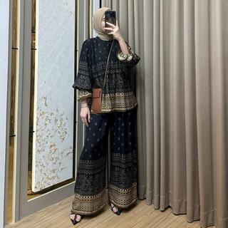 NONA SET RAYON SMOKE PUFFY