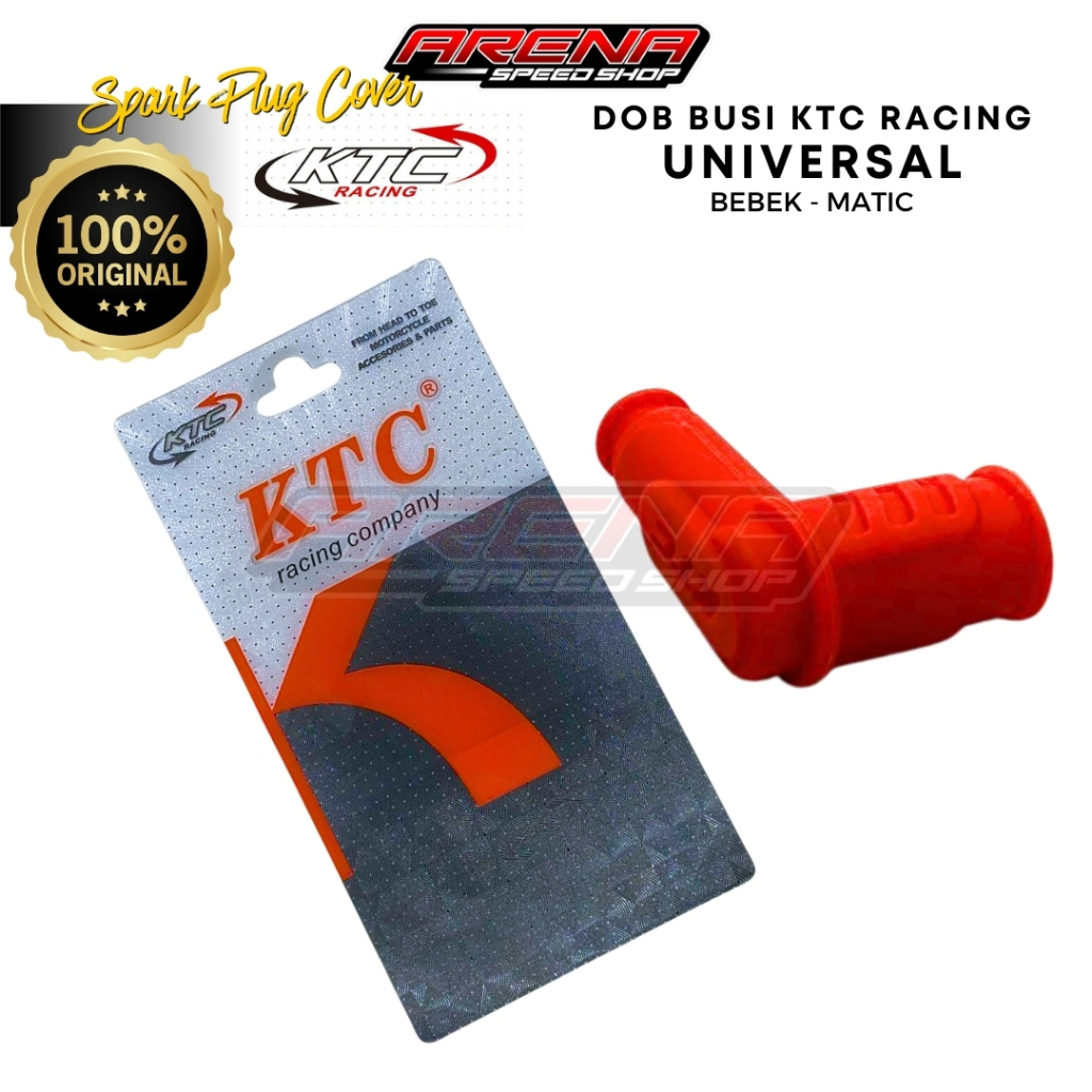 ฝาครอบหัวเทียนแข่ง KTC Universal - หัวเทียน Dob คอเป็ดอัตโนมัติ Cangklong หัวเทียนแข่ง KTC ดั้งเดิม
