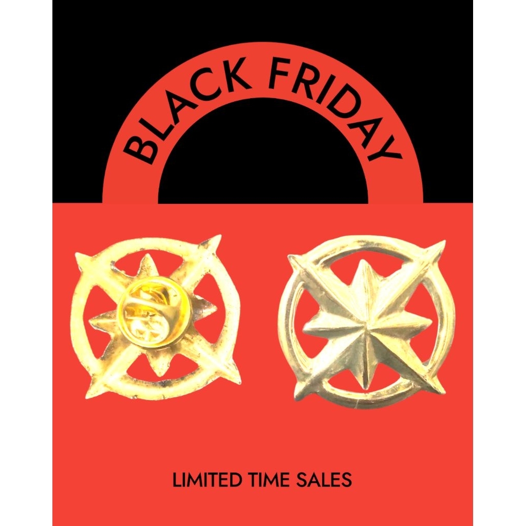 MATA SAILING EYE PIN.. SAILING EYE COLLAR PIN