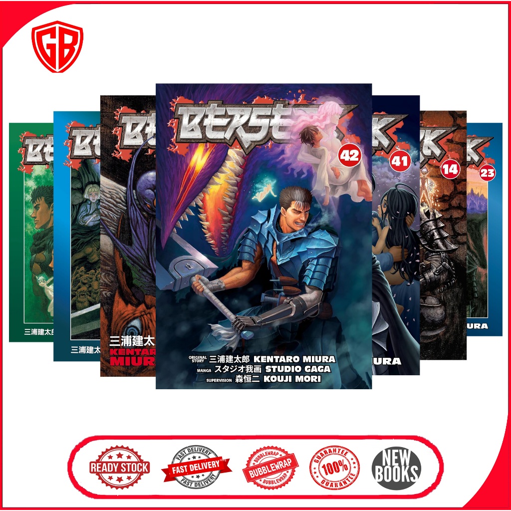 Berserk Manga, vol.1-42 (English)