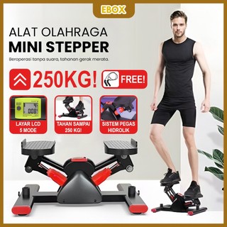 EBOX Mini Stepper V Shape Stepper Olahraga Mini Side Stepper Alat Olahraga Rumah