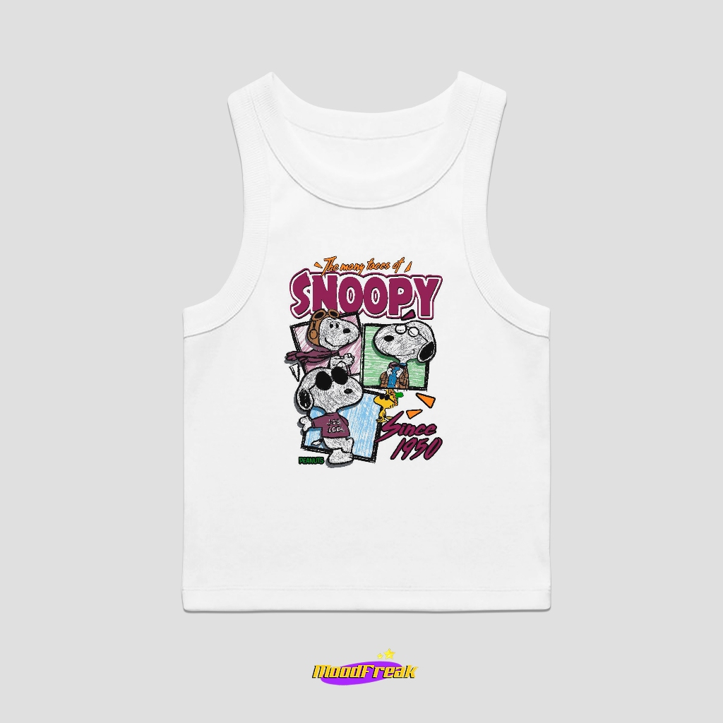 เสื้อกล้าม MoodFreak SNOOPY Y2k Top