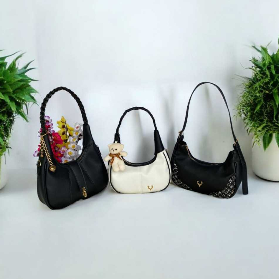 BUNDLING PACKAGE 3 ชิ้น ZIHAN กระเป๋าสะพายข้างผู้หญิง NAURA BRAID FREE DOLL