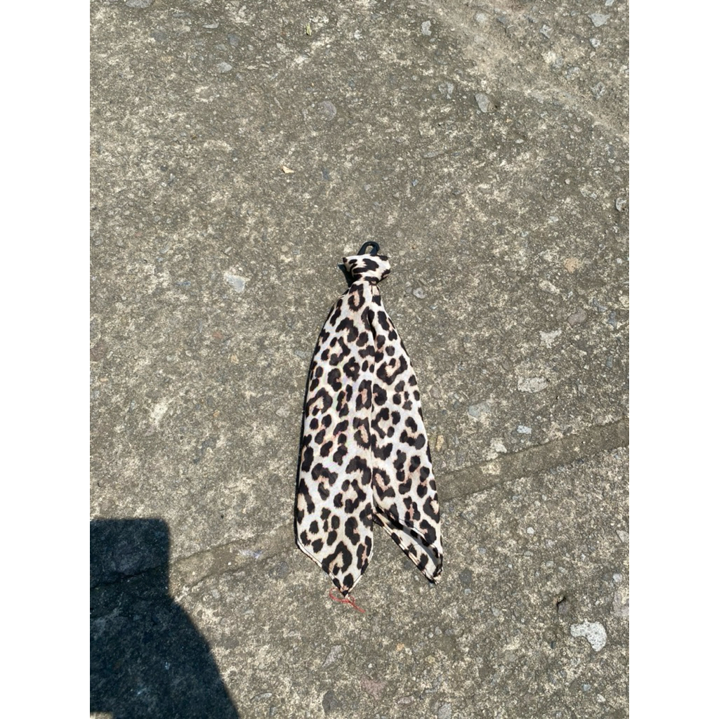 GANTUNGAN Leopard motif พวงกุญแจ/ที่แขวนสามารถใช้สําหรับกระเป๋า/ผ้าพันคอได้