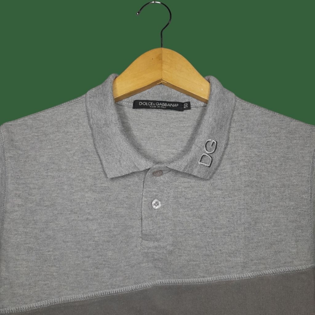 D0LC3 & G4B BANA เสื้อยืดคอกลมผู้ชาย เสื้อคอปกผู้ชาย