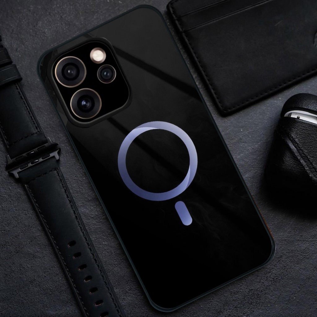 Softcase Glass Oppo Reno 15 Reno 15 Pro [BSG-13] - Casing Hp Oppo Reno 15 Reno 15 Pro - Case Kaca Ac