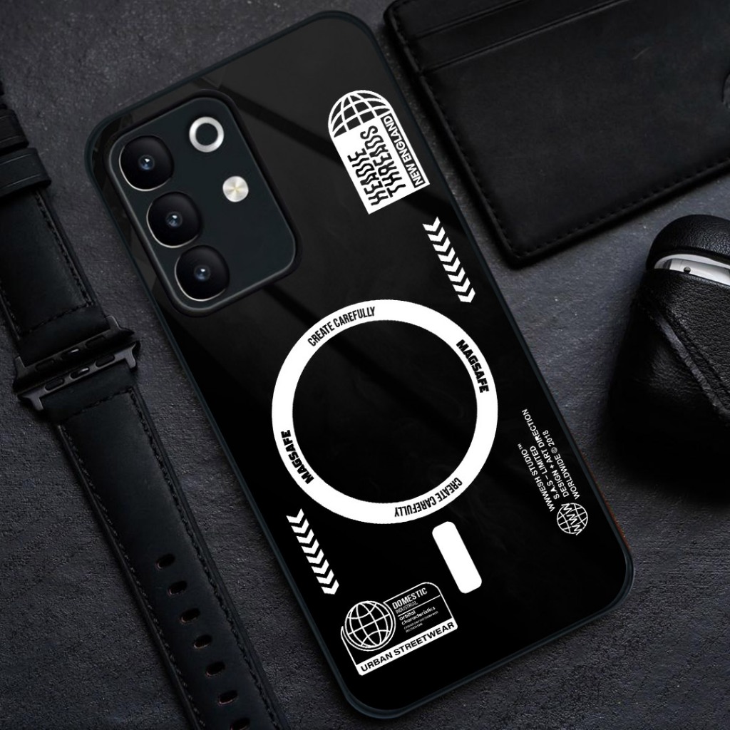 Softcase Glass Kaca Realme C85 Realme C85 PRO [BSG-04] - Casing Hp Realme C85 Realme C85 PRO - Case 