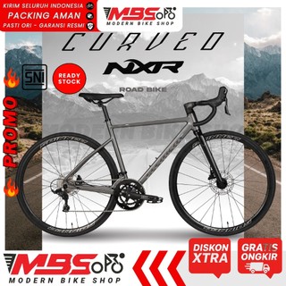 [GARANSI RESMI] ELEMENT CURVED NXR SEPEDA ROADBIKE BALAP ALLOY 700C 18 SPEED TA TERBARU DEWASA