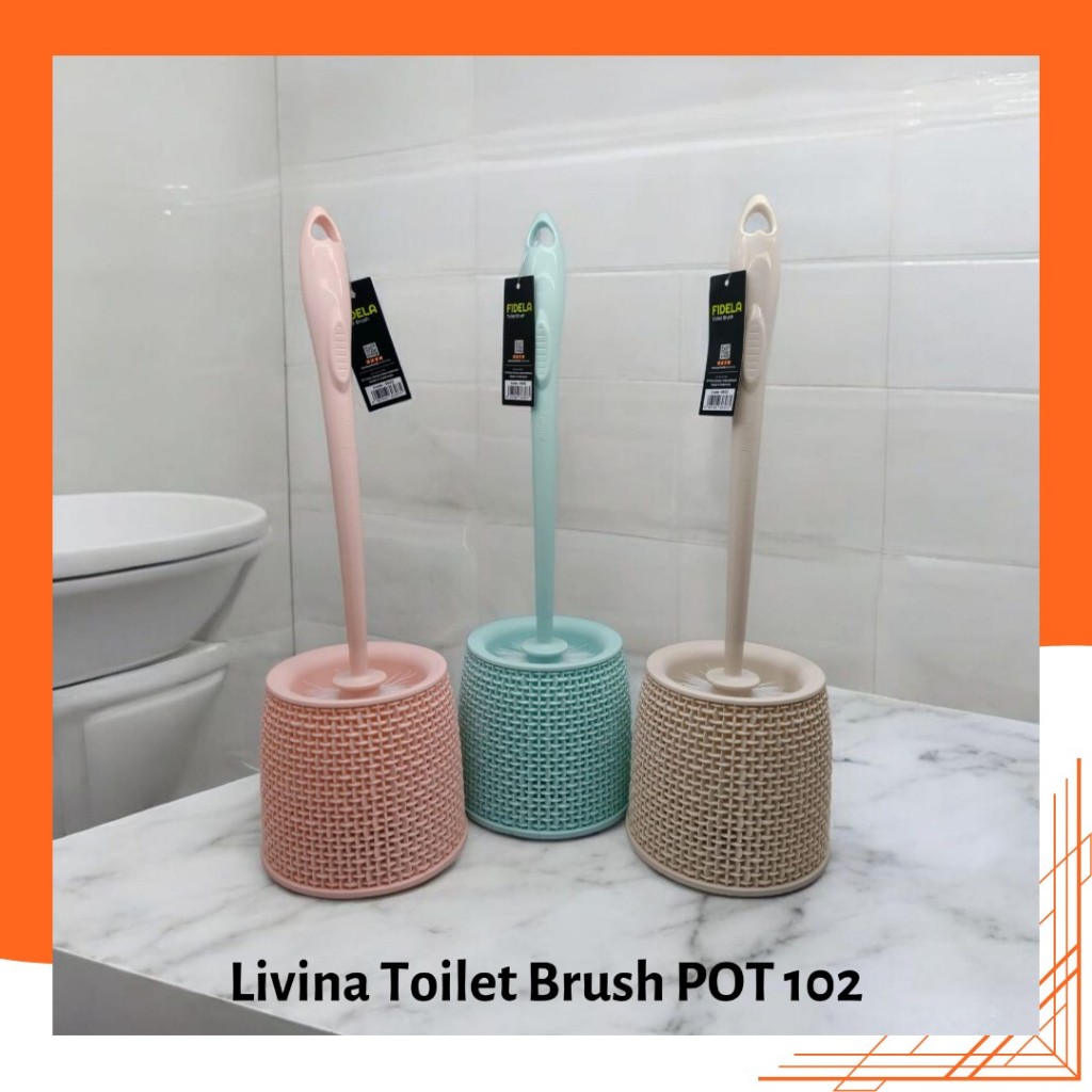 LIONSTAR BO 2 Livina แปรงขัดห้องน้ํา POT 102 LION STAR แปรงขัดห้องน้ํา