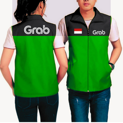 เสื้อแกร็บ Original Grab Jacket กันน้ํา เสื้อกั๊กอินโดนีเซีย รุ่นล่าสุด
