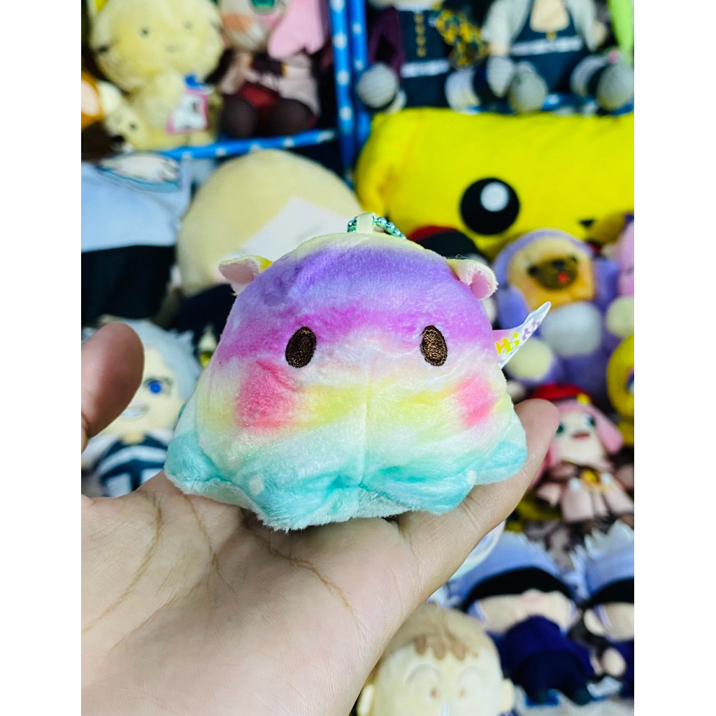 GANTUNGAN พวงกุญแจแมงกะพรุน Amuse Amufun สายรุ้ง