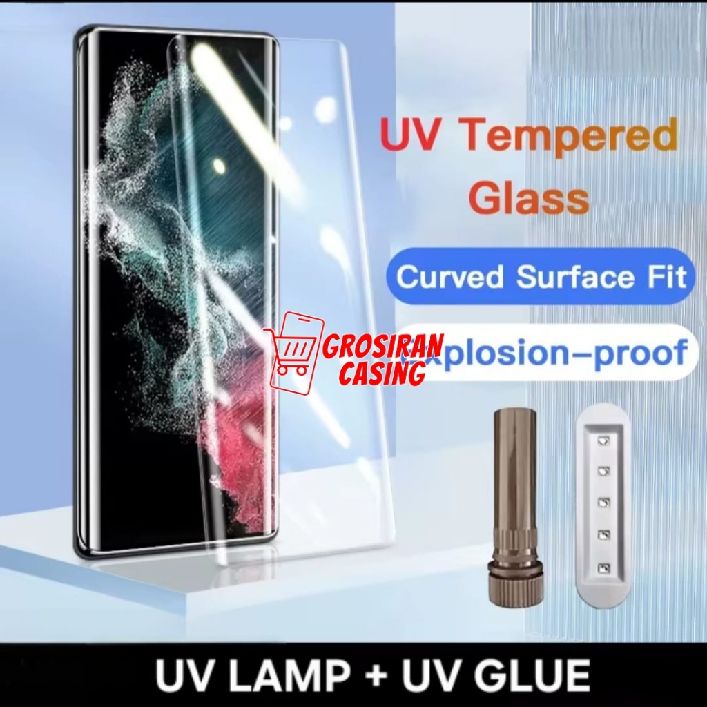 กระจกนิรภัย UV Edge กาวเต็มสําหรับ Infinix Hot 50 Pro Plus Infinix Hot 60 Pro Plus Infinix Note 40 P