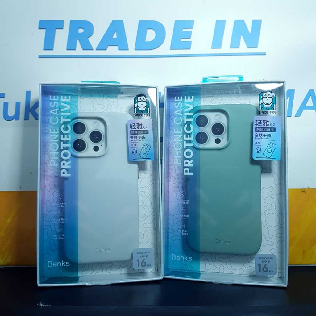 เคส HIJAU Benks Iphohe 16 Pro (สีขาว/เขียว)