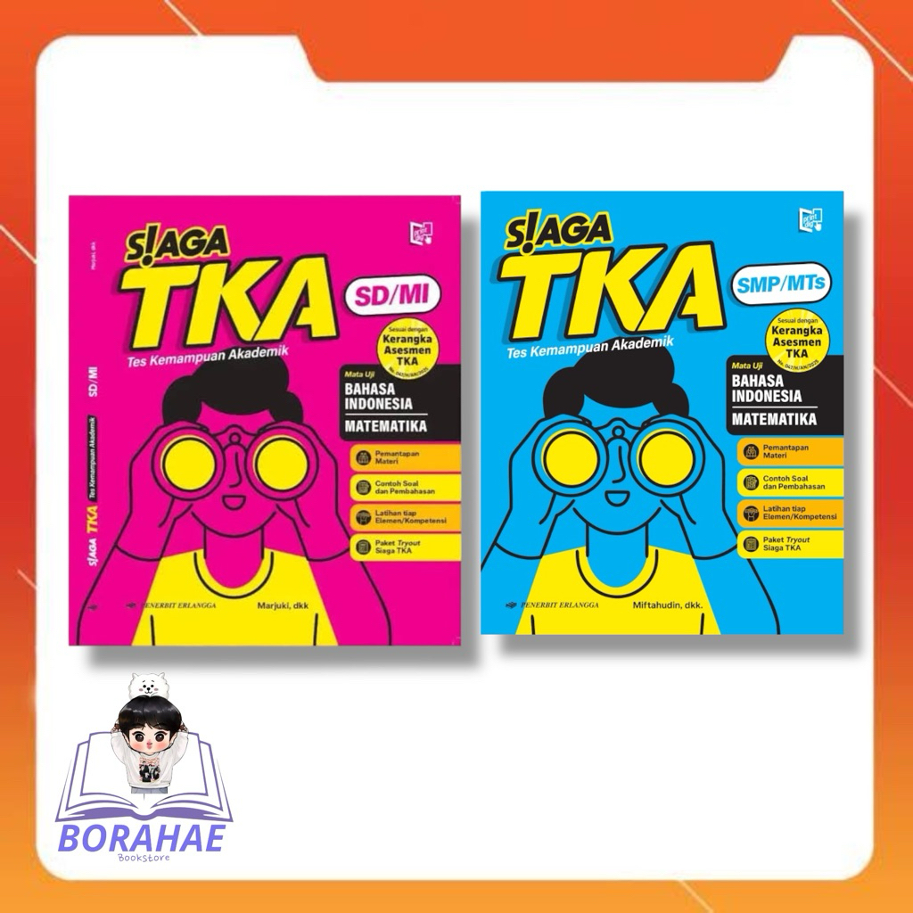 [ต้นฉบับ 100%] SIAGA BOOK TKA SD/MI // SIAGA BOOK TKA SMP/MTS