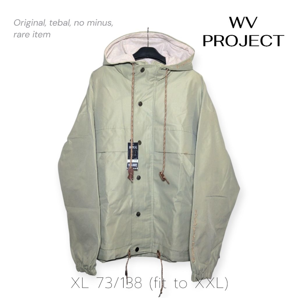 WV Project Season Collection Original Jacket Unisex สไตล์เกาหลี ไซส์ L ขนาดใหญ่