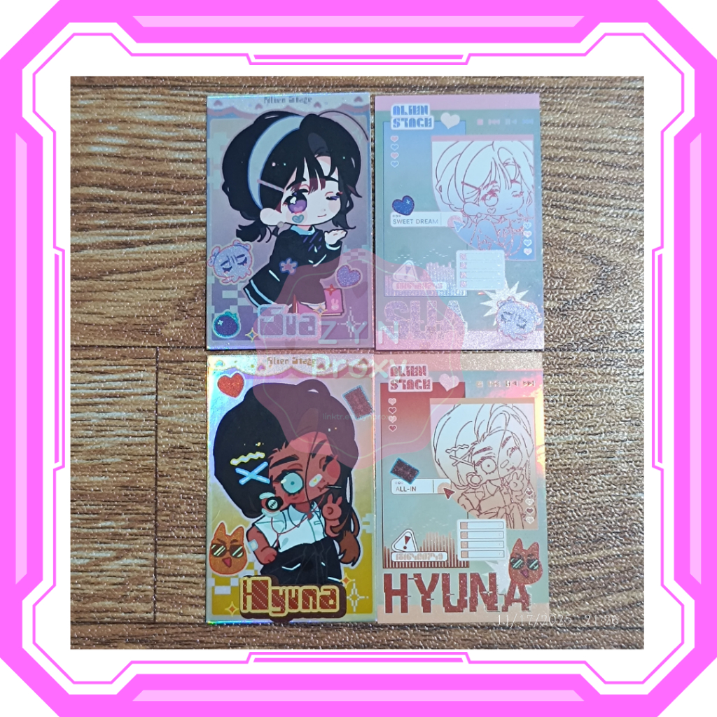 ALIENS STAGE ALNST [Fanmerch] การ์ด Q