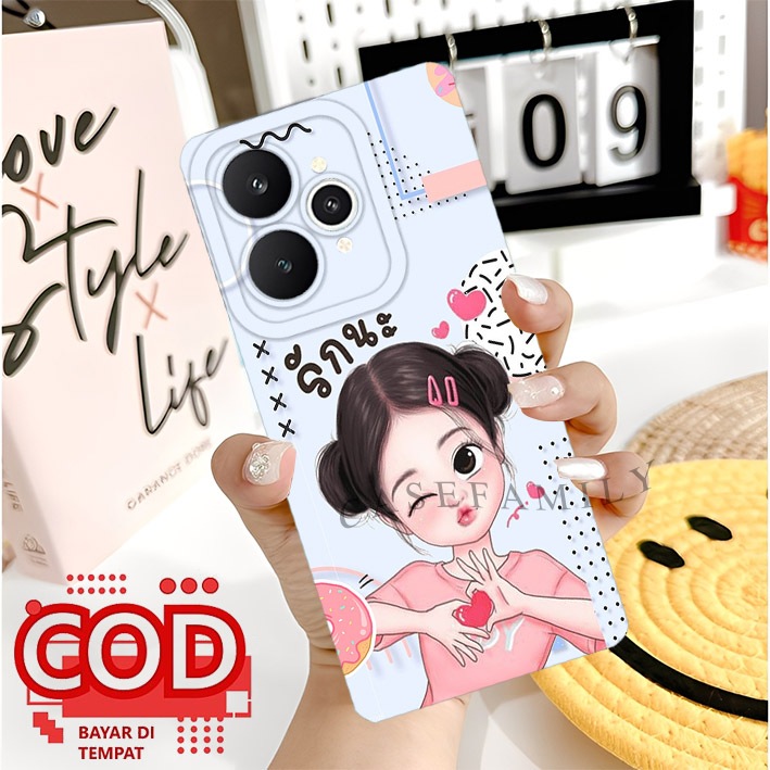 เคสแฟชั่นสําหรับRealme 15 - Realme 15 pro - Realme 14 - เคสRealme 14T เคสน่ารักสําหรับสาวร่วมสมัย